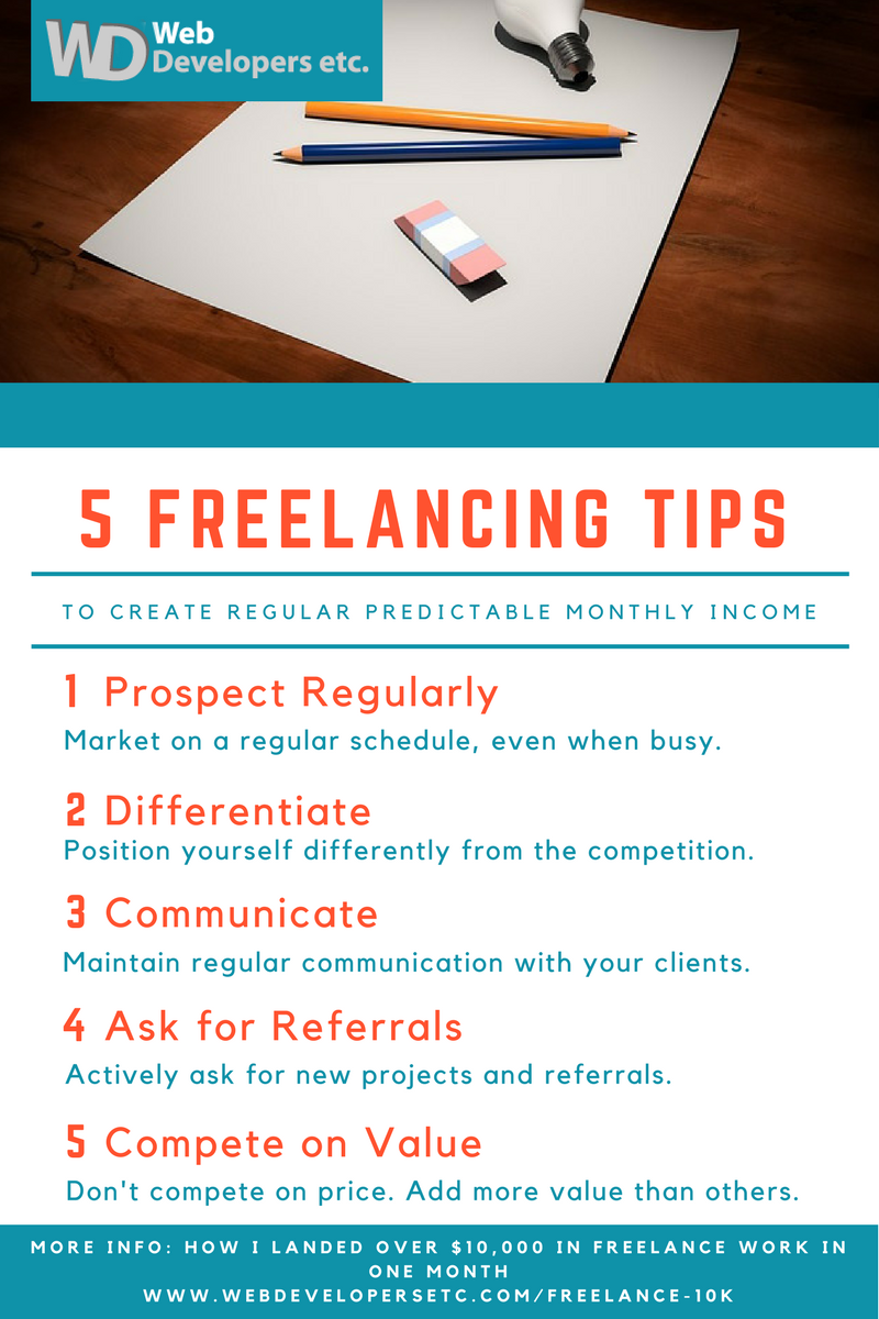 5 Freelancing Tips to Get Ongoing Work